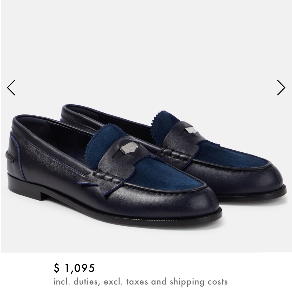 Christian Louboutin Penny Loafers